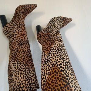 Boots leopard print